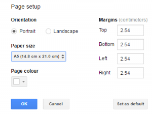 Page size is important when printing a book